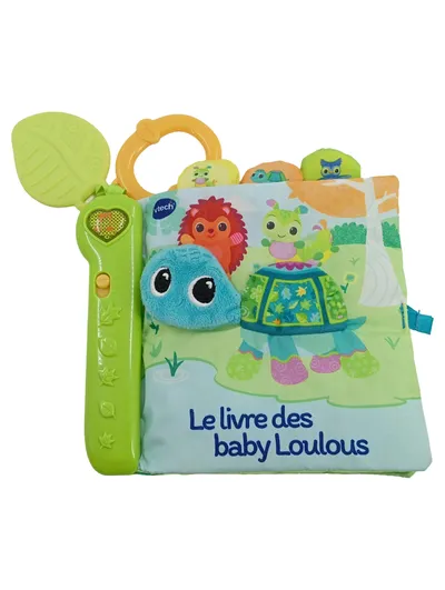 VTECH Baby Loulous Buch elektrisches Kinderspielzeug Mehrfarbig Lernspielzeug
