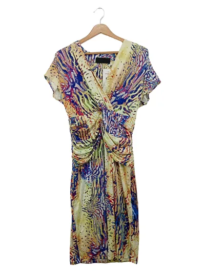BARBARA SCHWARZER Freizeitkleid Damen 38/M Mehrfarbig Bohemian Elegant