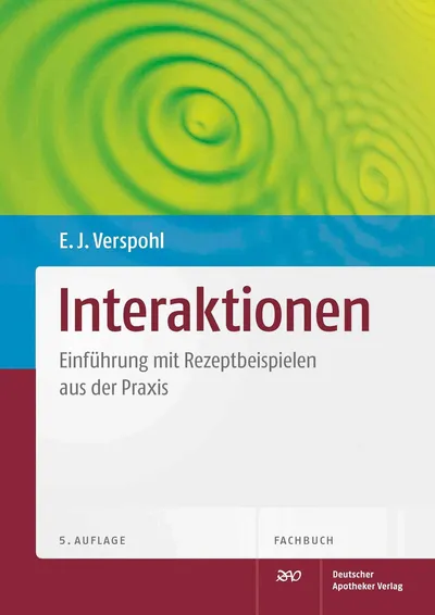 Deutscher Apotheker Verlag Interaktionen Rezeptbeispiele E.J. Verspohl Fachbuch