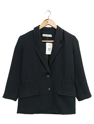 CARIN WESTER Damen Blazer Gr. 34/XS Schwarz Klassisch Business Elegant