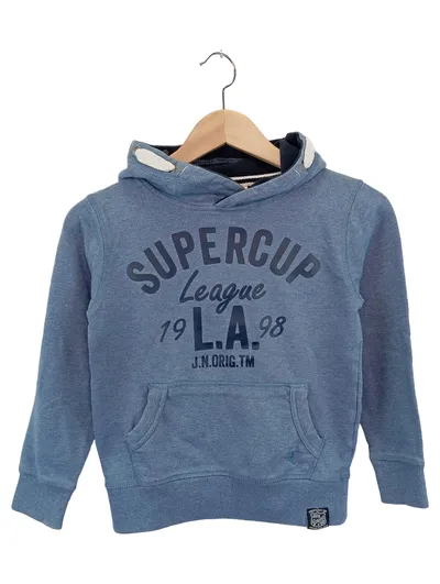 JONAS NIELSEN STOCKHOLM Kinder Kapuzenpullover Blau XS Sportlich