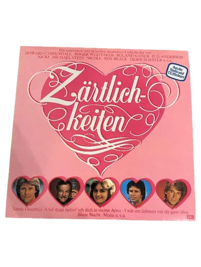 Zärtlichkeiten Vinyl LP Schlager Sampler EMI Various Artists