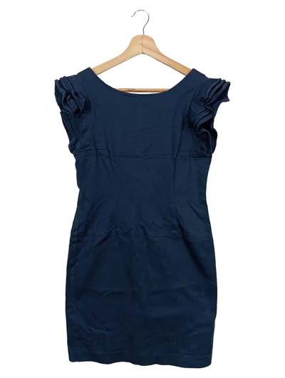 PAUL & JOE SISTER Damen Etuikleid Gr. 40/L Blau Elegant Business