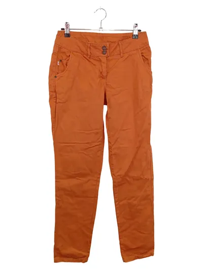 BLUTSGESCHWISTER Damen Stoffhose XS 34 Orange Casual Modisch