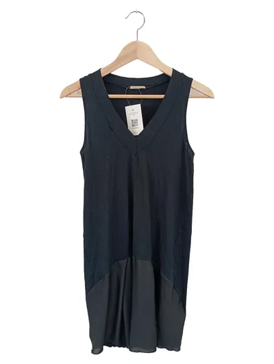 INTIMISSIMI Damen Freizeitkleid Schwarz Gr. 38/M Elegant Minimalistisch