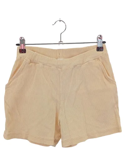 HESSNATUR Kinder Shorts Einheitsgröße Beige Casual Baumwolle Waffelpiqué