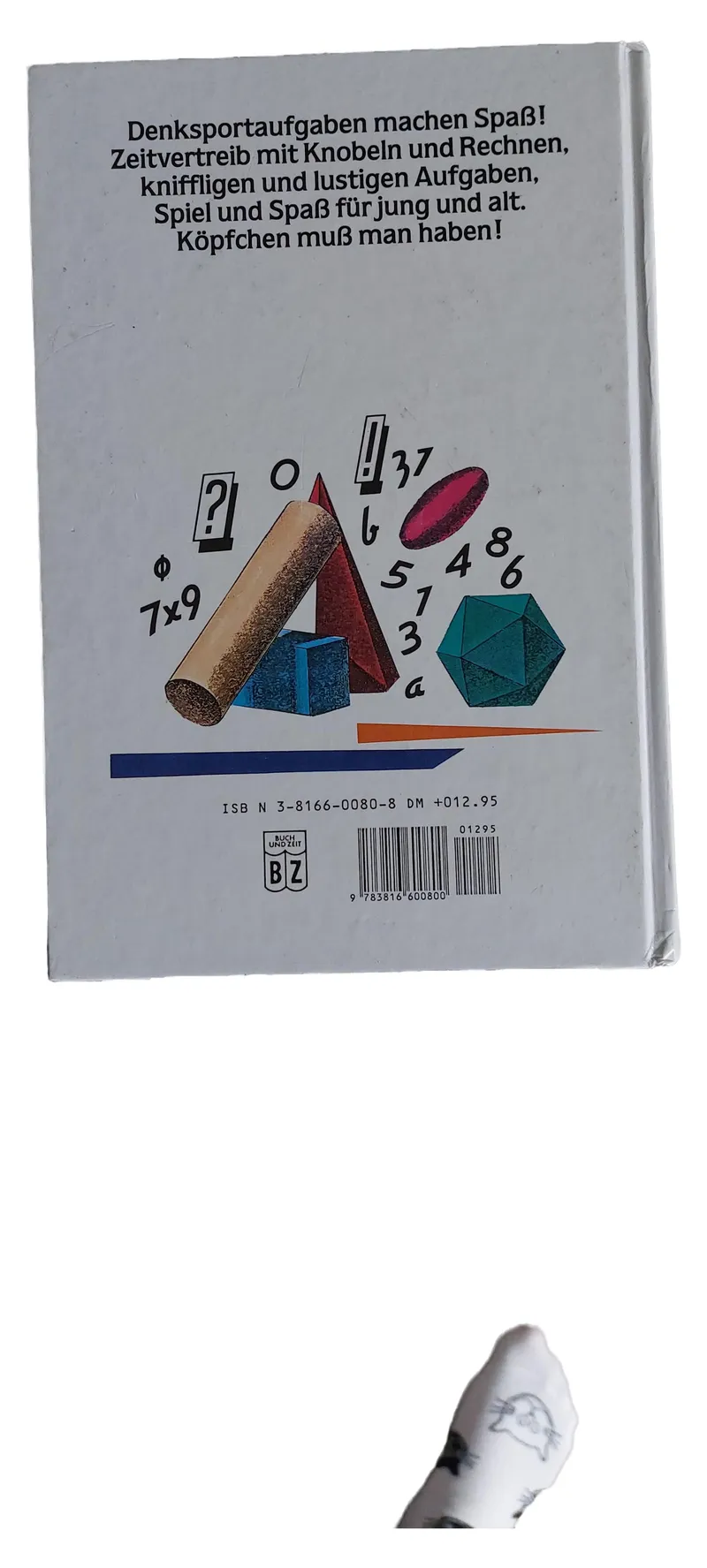 Buch und Zeit Rätselspiel Logik IQ Denksport Knobelbuch ab 8 Jahre 2