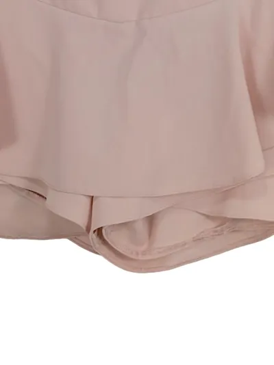 ZARA Woman Damen Minirock Rüschen Rosa Gr. M 38 Skort feminin