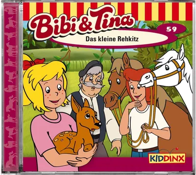 Bibi & Tina 59 Das kleine Rehkitz Hörspiel für Kinder CD KIDDINX