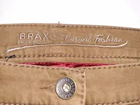 BRAX Casual Fashion Damen Stoffhose Gr. 40 Braun 5-Pocket Baumwolle 2