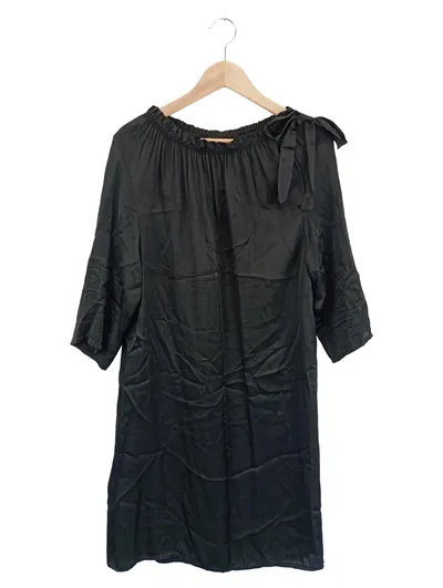 XUNA Damen Freizeitkleid Gr. 38/M Schwarz Klassisch Elegant Viskose