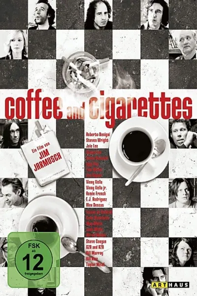 Coffee and Cigarettes DVD Jim Jarmusch Indiefilm Schwarz-Weiß