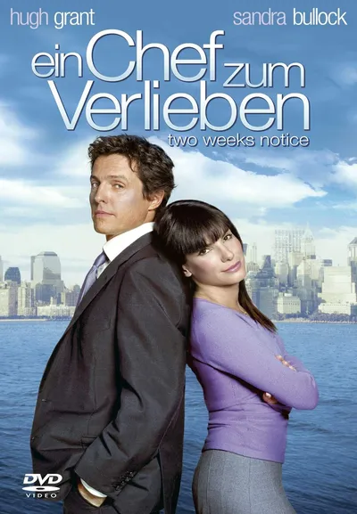 Ein Chef zum Verlieben DVD Romcom Hugh Grant Sandra Bullock
