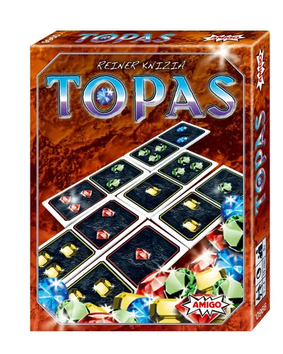 Amigo Spiel + Freizeit Topas Kartenspiel Reiner Knizia ab 8 Jahre Familienspiel
