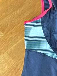 Babolat Damen Tennis Kleid Sport Trägerkleid Schwarz Gr. M 38 3