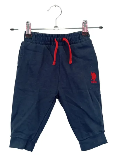 USPA Kinder Jogginghose Gr. 86 Blau Casual Sportlich