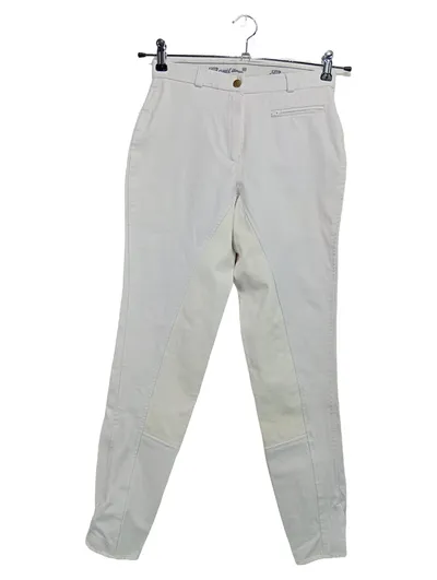 EQUILIBRE Damen Reithose Gr. 38 (M) Beige Klassisch Baumwolle