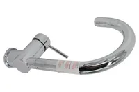 CAMARGUE Palma Waschbecken Armatur Modern Silber Bad Wasserhahn 1