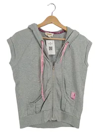 Diesel Sweatjacke Weste Kapuze Damen Grau Gr. 36;S Scuba Attack Print Baumwolle 1