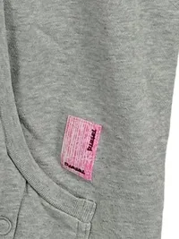 Diesel Sweatjacke Weste Kapuze Damen Grau Gr. 36;S Scuba Attack Print Baumwolle 3