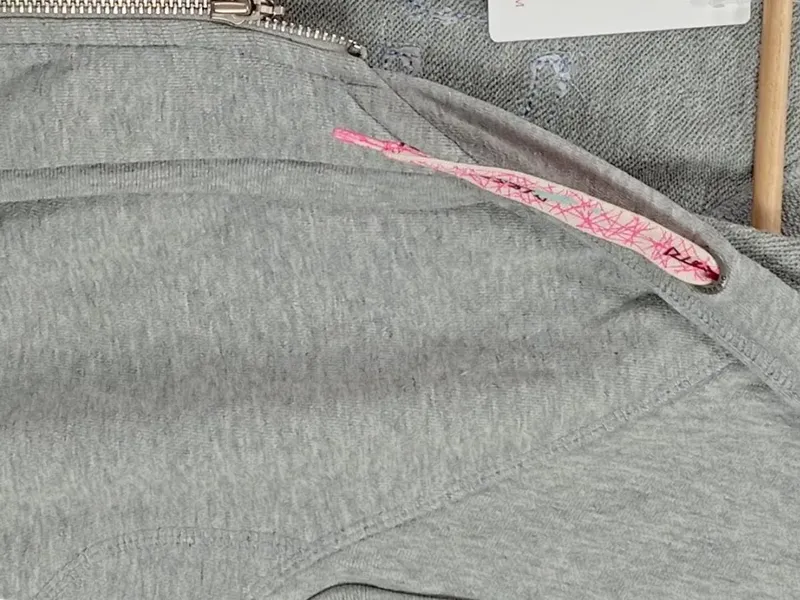Diesel Sweatjacke Weste Kapuze Damen Grau Gr. 36;S Scuba Attack Print Baumwolle 4