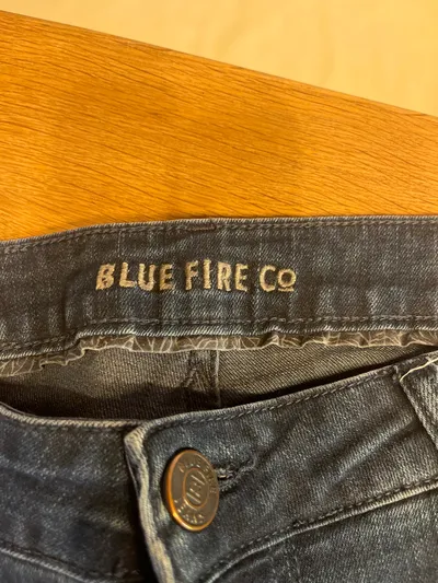 BLUE FIRE CO Jeans Slim Fit Damen Hose Baumwolle Blau Gr W29/38 M
