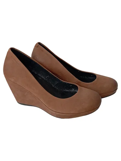 Vagabond Damen Pumps Gr. 40 Braun Elegant Klassisch Keilabsatz