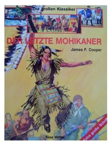 James Fenimore Cooper Der letzte Mohikaner Abenteuerroman Hardcover Deutsch