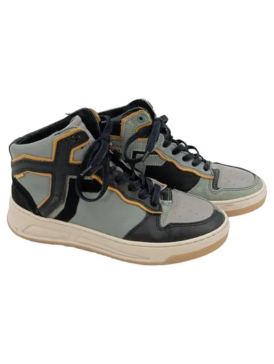 BRONX Damen Sneaker high Gr. 39 Mehrfarbig Urban Sportlich Leder Wildleder
