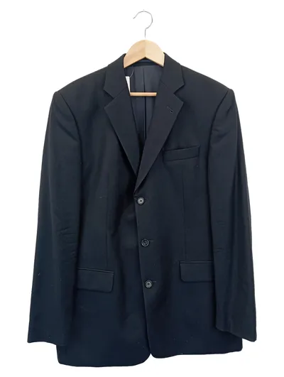 ADOLFO Sakko Herren Gr. 50 Blau Klassisch Business Elegant Anzugjacke