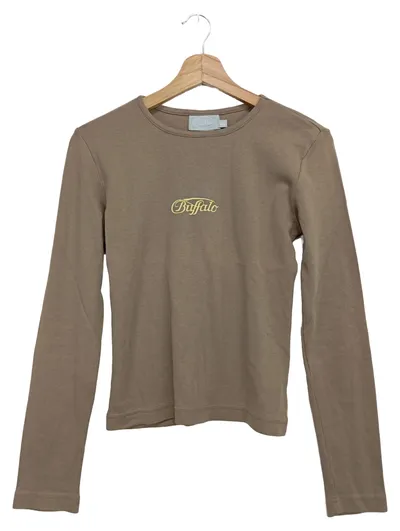 BUFFALO Kinder Sweatshirt Gr. 164/170 Braun Casual Langarm