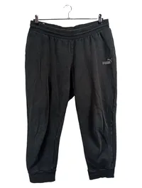 PUMA Jogginghose Damen XL Schwarz Trainingshose Sporthose Baumwolle 1