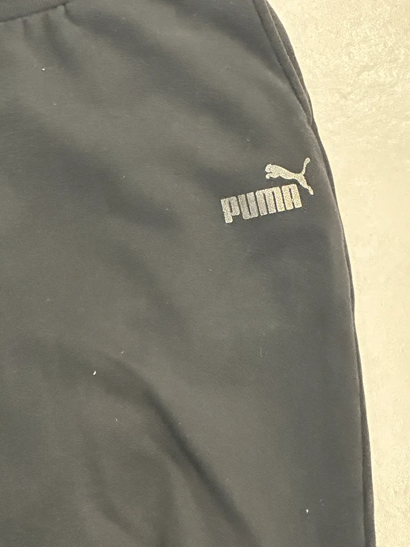 PUMA Jogginghose Damen XL Schwarz Trainingshose Sporthose Baumwolle 2