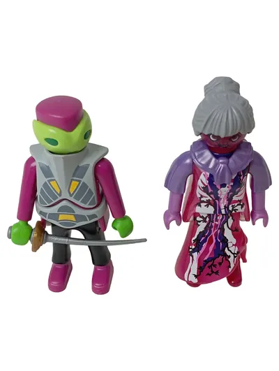 PLAYMOBIL Spielfiguren-Set Komplett Alien Fantasy Figuren Mehrfarbig