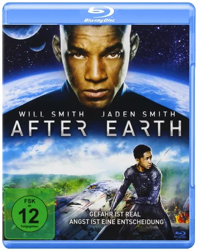 After Earth Blu-Ray Will Smith Jaden Smith Science-Fiction Film FSK 12