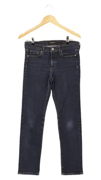 BANANA REPUBLIC Damen Jeans Straight Leg W28/36/S Blau Klassisch Casual 1