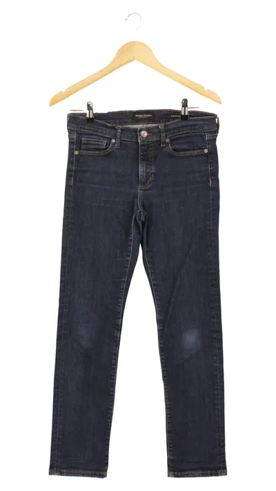 BANANA REPUBLIC Damen Jeans Straight Leg W28/36/S Blau Klassisch Casual