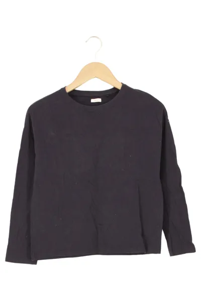 NEXT Langarmshirt Kinder Gr. 152 Schwarz Casual Basic Top