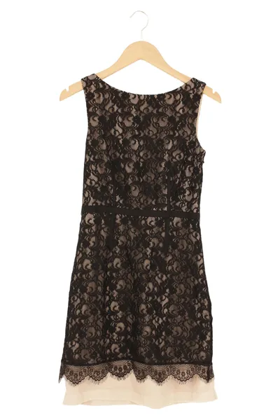 COAST Cocktailkleid Damen Gr. 38/M Schwarz Spitze Elegant Festlich