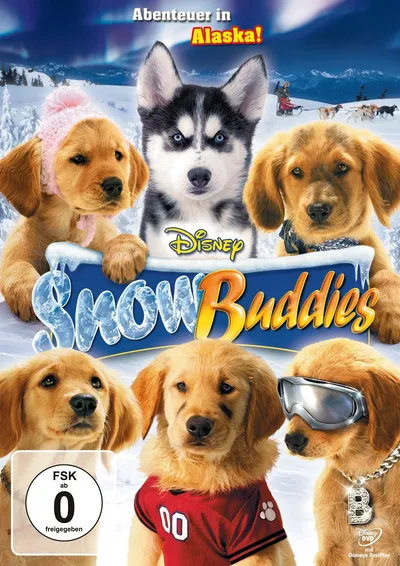 Disney Snow Buddies DVD Familienfilm Abenteuer Alaska Welpen Deutsch Englisch