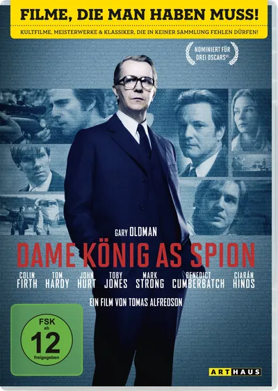 Dame König As Spion DVD Thriller Gary Oldman Colin Firth Tom Hardy Arthaus