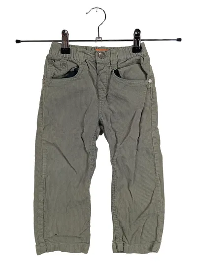 STACCATO Cordhose Kinder Jungen Gr. 92 Grau Baumwolle Casual