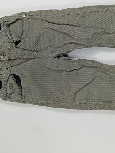 STACCATO Cordhose Kinder Jungen Gr. 92 Grau Baumwolle Casual