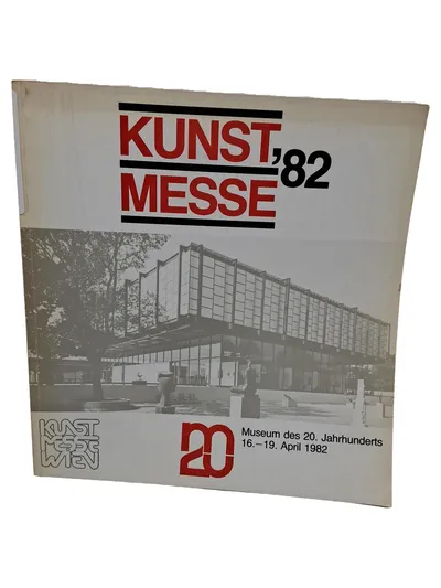 Kunst-Messe 82 Wien Museum des 20. Jahrhunderts Katalog Bildband