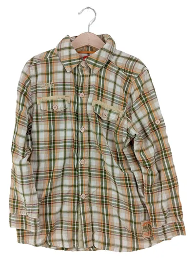 SIGIKID Kinder Hemdbluse Gr. 128 Kariert Mehrfarbig Casual Outdoor