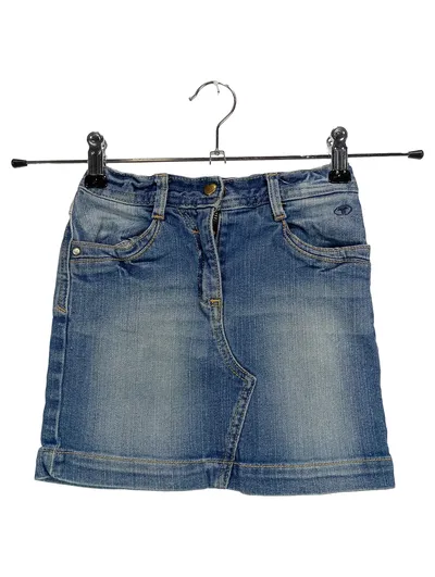 TOM TAILOR Jeansrock Kinder Mädchen Gr. 122 Blau Denim Casual Minirock