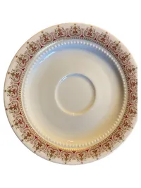 Eschenbach Unterteller Porzellan Weiß Florales Muster Klassisch 15 cm 1