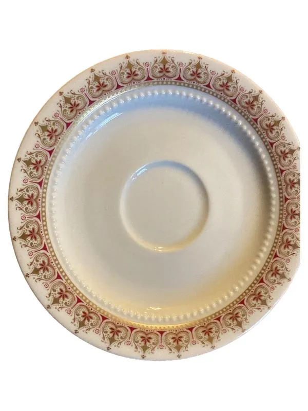 Eschenbach Unterteller Porzellan Weiß Florales Muster Klassisch 15 cm 1