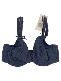 STELLA MCCARTNEY BH Damen 70D Blau Feminin Spitze Schleife 1