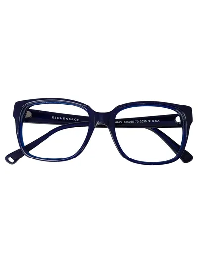 ESCHENBACH Brillengestell Damen Blau Klassisch Kunststoff Brille